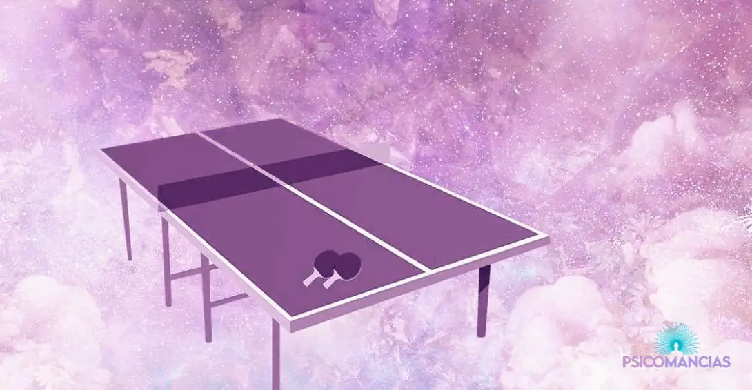 soñar con Tenis de Mesa y Ping Pong
